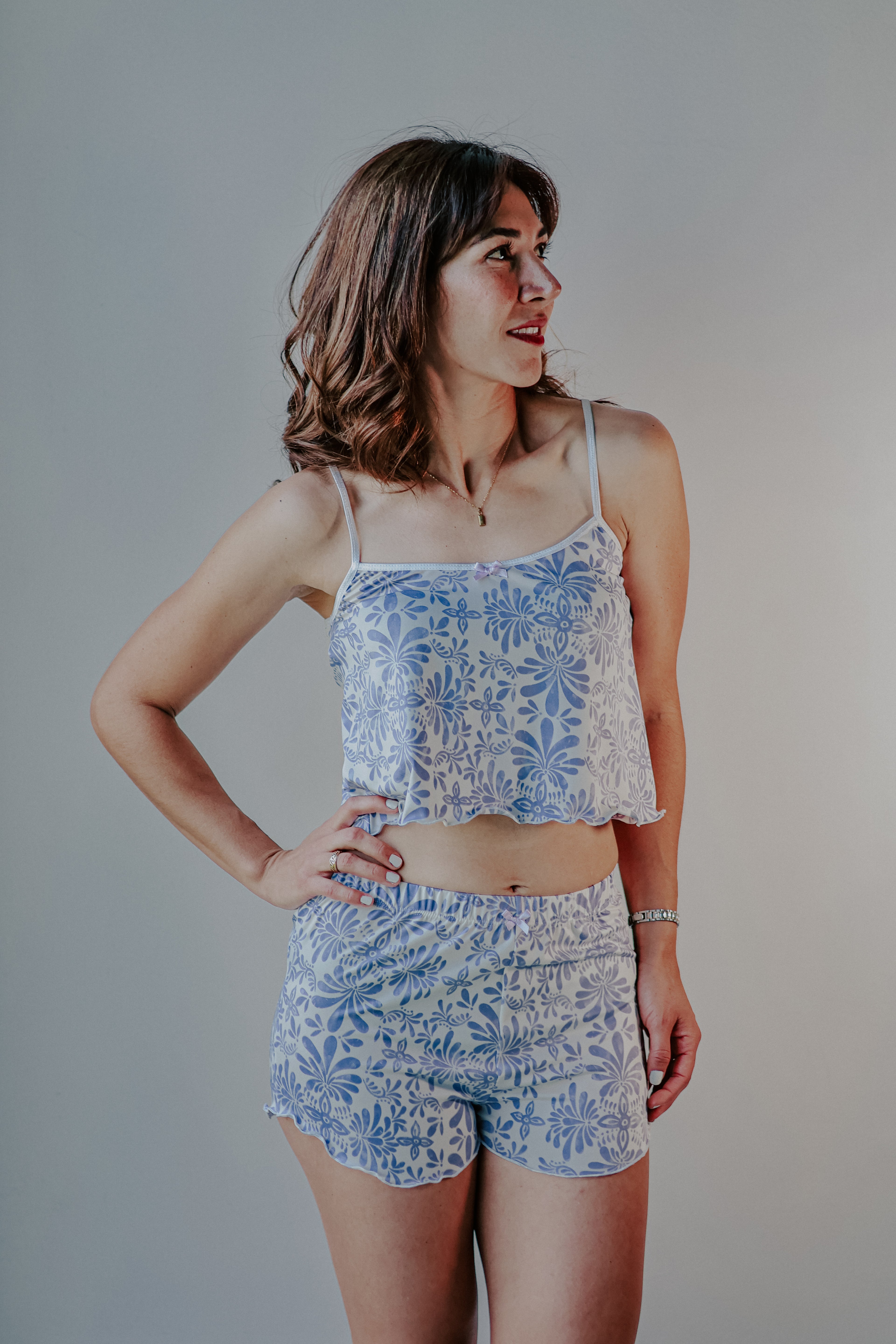 2-piece animal print pajamas