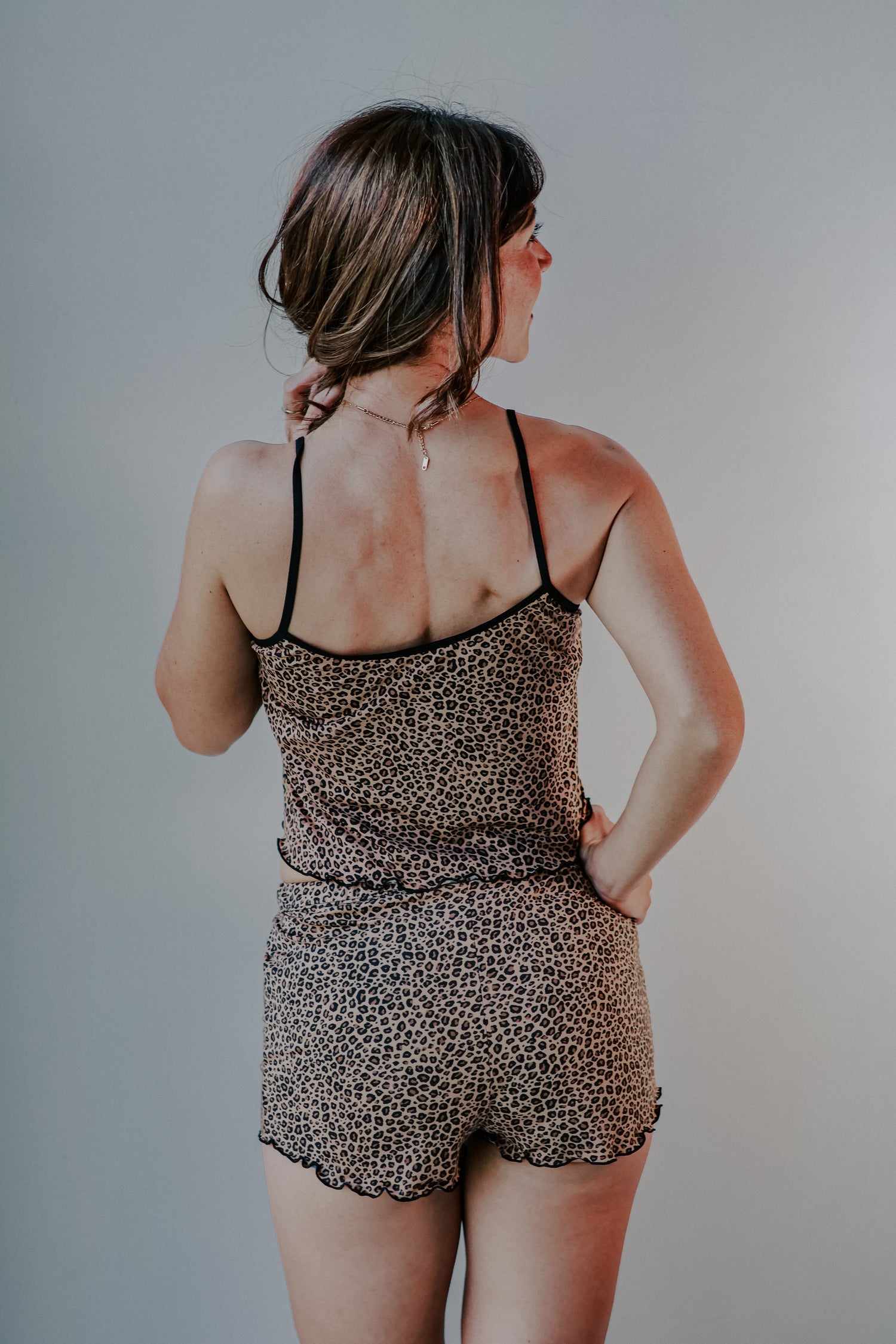 2-piece animal print pajamas