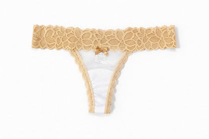 Tripack Tanga Cartagena Encaje Deluxe | 3 Piezas Edición Exclusiva