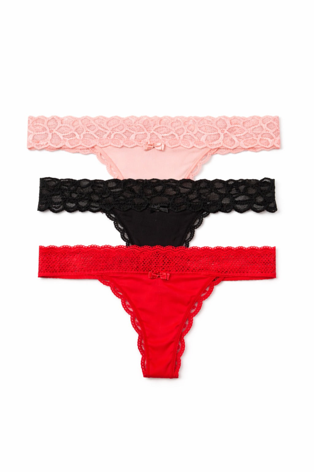 Tripack Tanga Cartagena Encaje Deluxe | 3 Piezas Edición Exclusiva